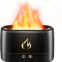 Bakhory Aroma Diffuser with Flame Light – 4-in-1 Ultrasonic Humidifier & Mood Light